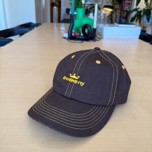 Awake ny brown and yellow